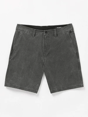 Stone Faded Hybrid Shorts - Stealth