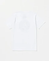 Circle Stone Short Sleeve Tee - White