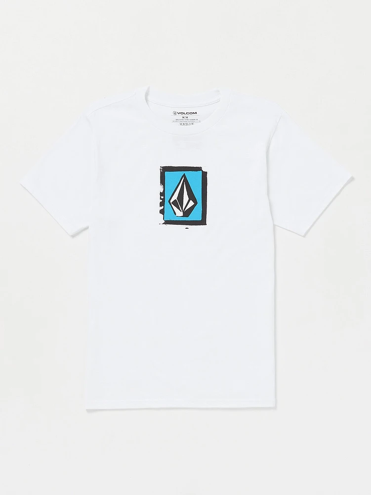 Gradation Short Sleeve Tee - White