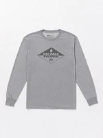 Stone Sane Tech Long Sleeve Tee - Heather Grey