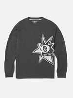 Volcom Entertainment Stone Burst Long Sleeve Tee - Stealth