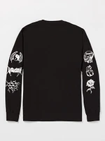 About Time Long Sleeve Tee  - Black