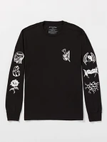 About Time Long Sleeve Tee  - Black