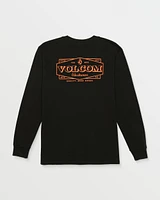 Volcom Workwear Union Long Sleeve Tee - Black