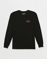 Volcom Workwear Union Long Sleeve Tee - Black