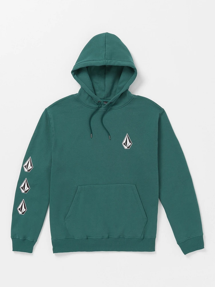 Iconic Stone Hoodie - Ranger Green