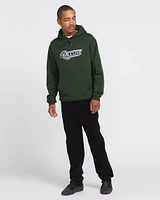 VoLong Sleeve Teeoned Pullover Hoodie - Dark Forest