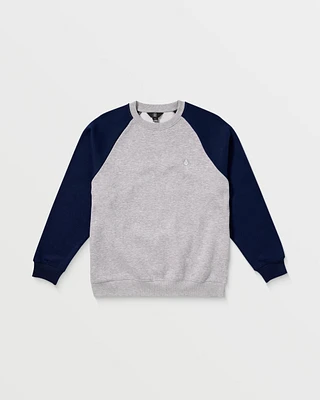 Contrast Crew Sweatshirt