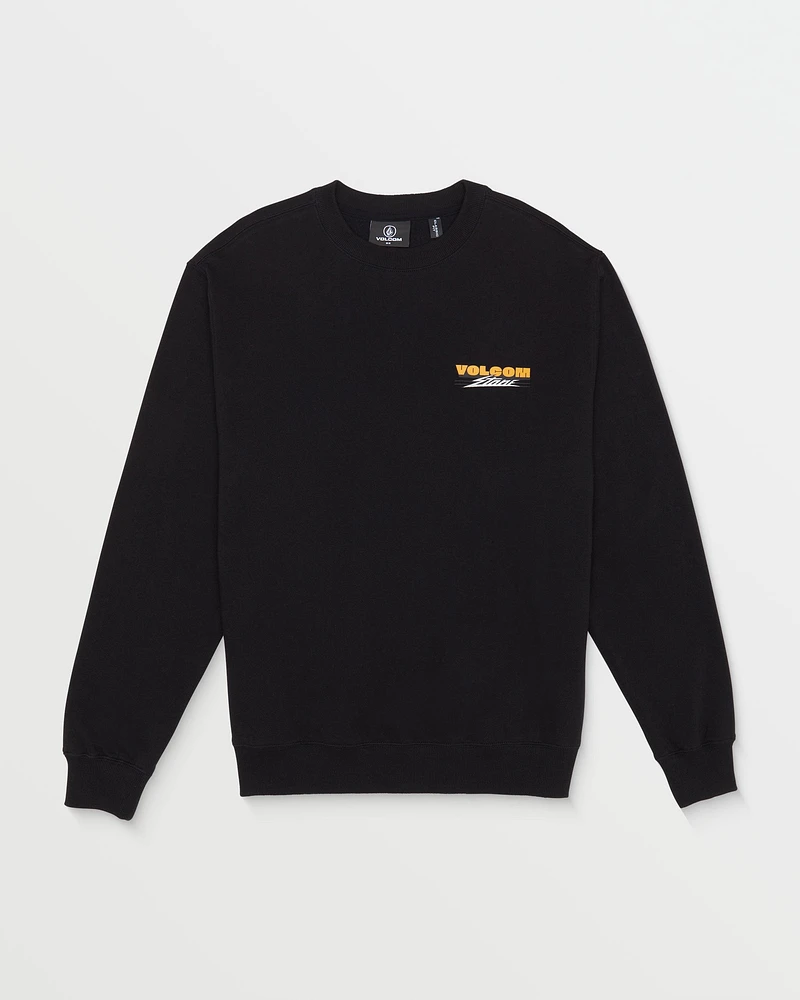 Allostone Crew Sweatshirt - Black