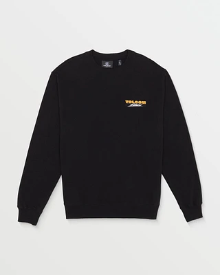 Allostone Crew Sweatshirt - Black