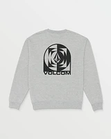 Echo Chamber Crew Sweatshirt - Heather Grey