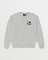 Echo Chamber Crew Sweatshirt - Heather Grey