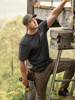 Volcom Workwear Short Sleeve Tee - Black