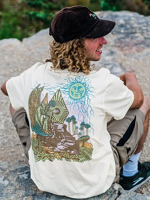 Skate Vitals Wizard Short Sleeve Tee - Off White