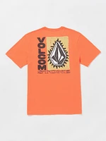 Flamed Short Sleeve Tee - Turbo Orange