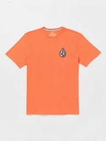 Flamed Short Sleeve Tee - Turbo Orange