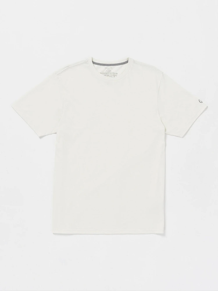 Solid Short Sleeve Tee - Off White