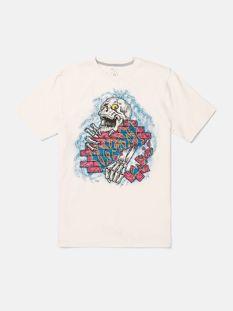 Wall Puncher Short Sleeve Tee - Off White