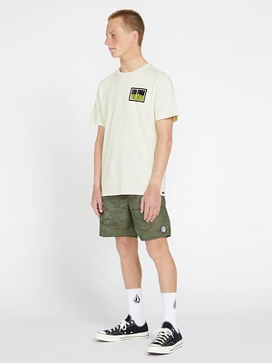 Curbwax Short Sleeve Tee - Off White