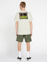 Curbwax Short Sleeve Tee - Off White