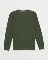 Gridstone Crew Long Sleeve Shirt - Squadron Green