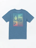 Primed Short Sleeve Tee - Stone Blue Heather