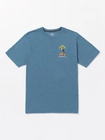 Boozey Bird Short Sleeve Tee - Stone Blue Heather