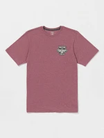 Wing It Short Sleeve Tee - Oxblood Heather