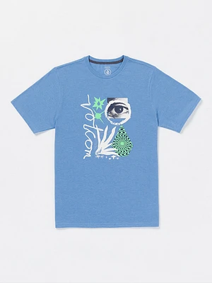 Visualizer Short Sleeve Tee - Blue Bird Heather