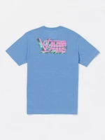 Whoops Short Sleeve Tee - Blue Bird Heather