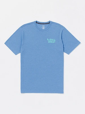 Whoops Short Sleeve Tee - Blue Bird Heather