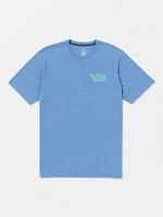 Whoops Short Sleeve Tee - Blue Bird Heather