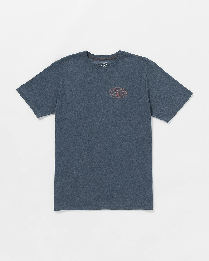 Duster Short Sleeve Tee - Navy Heather