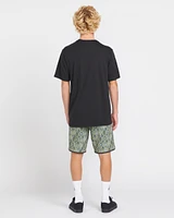 Mysto Mortal Short Sleeve Tee - Washed Black Heather