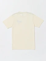 After Burner Short Sleeve Tee - Off White Heater