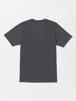 Astral Short Sleeve Tee - Dark Black Heather