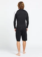 Surf Vitals Jack Robinson Long Sleeve Rashguard - Black