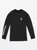 Lido Long Sleeve Rashguard - Black