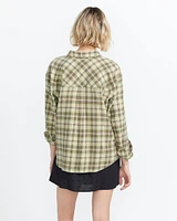 Plaid To Meet U 2 Long Sleeve Top