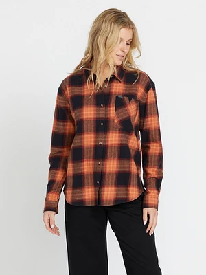 Plaid To Meet U Long Sleeve Shirt