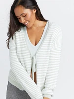 Lived Lounge Tie Cardigan - Chlorine