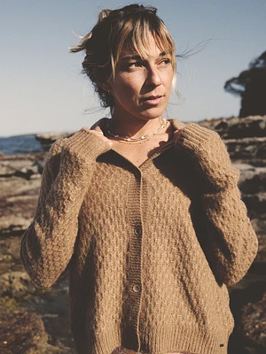 Coco Ho Cardigan - Mocha