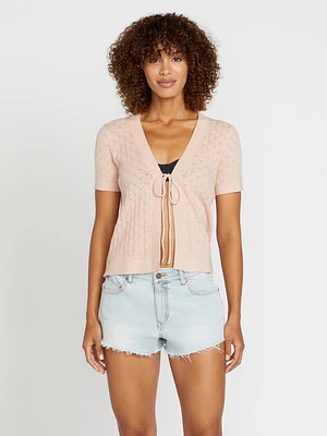 Cruz Cruise Sweater - Dusty Rose