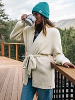 Lived Lounge Cozy Wrap Cardigan - Cream