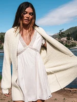 Lived Lounge Cozy Wrap Cardigan - Cream