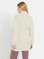 Lived Lounge Cozy Wrap Cardigan - Cream