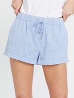 Sunday Strut Shorts - Chambray