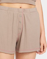 Lived Lounge Knit Shorts - Concrete