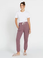 Lived Lounge Elastic Waist Fleece Pants