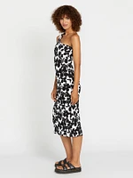 Coco Ho Assym Dress - Black White